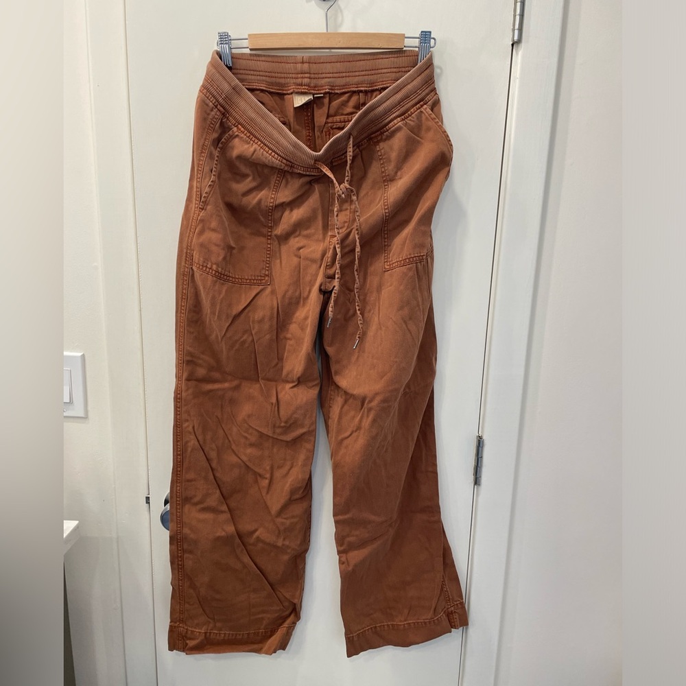 Gap cotton blend umber pants size medium